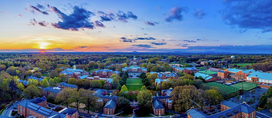 Spring at Wake Forest Digital Art by Clark Lupton