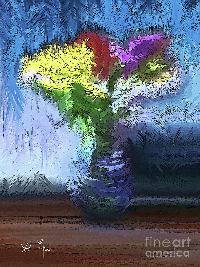 Spring Bouquet Digital Art by Leo Symon