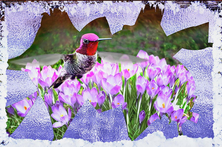 Spring Breaks Through Digital Art by John Christopher