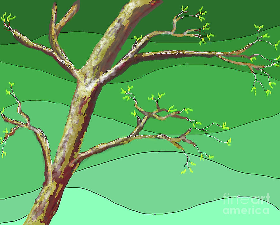Spring Errupts in Green by James Fannin Spring Errupts in Green by James Fannin