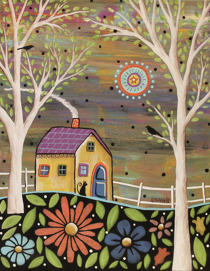 Spring Eve Painting By Karla Gerard - Fine Art America