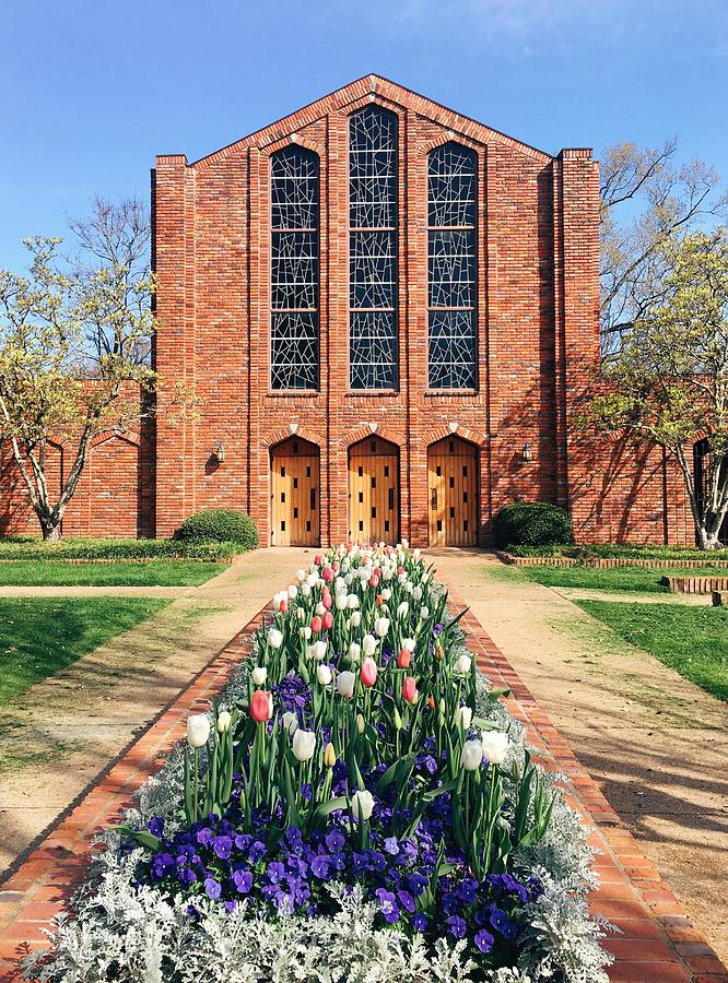 Spring is Here at the Chapel of Memories Photograph by Parker Cunningham