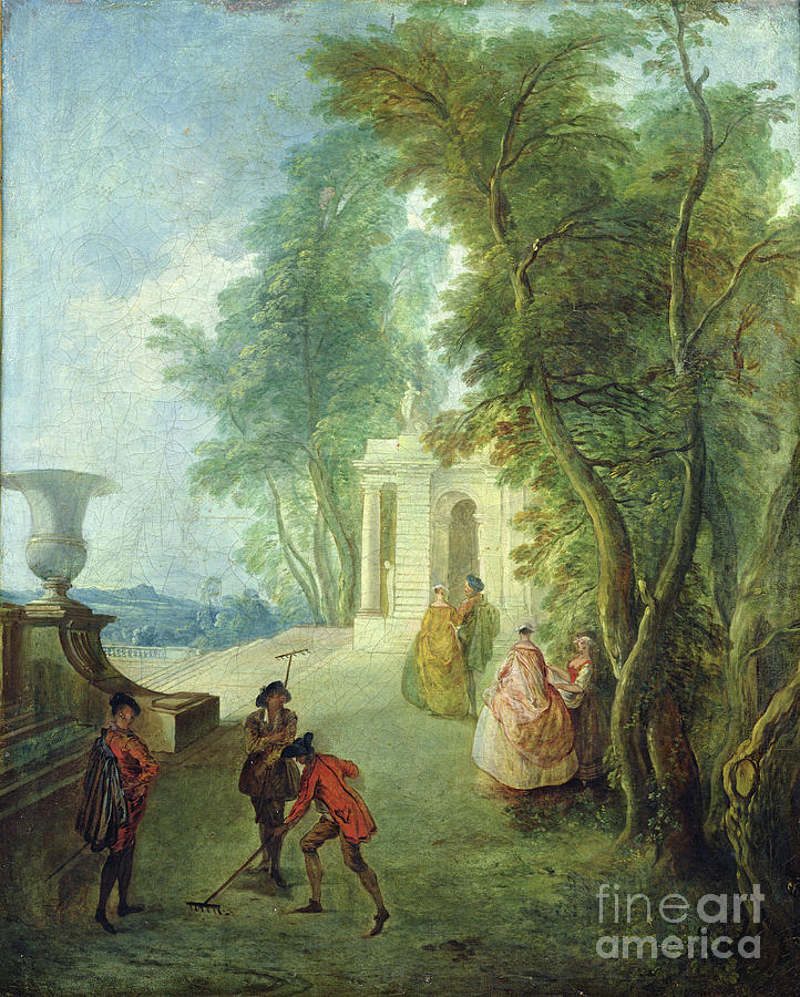 Spring Painting by Jacques De Lajoue