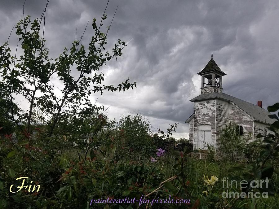 Spring Lily Country Church Photograph by PainterArtist FIN