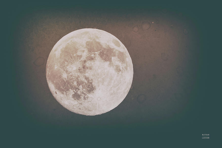 Astronomy Photograph - Spring Moon Tones by Nathan Larson