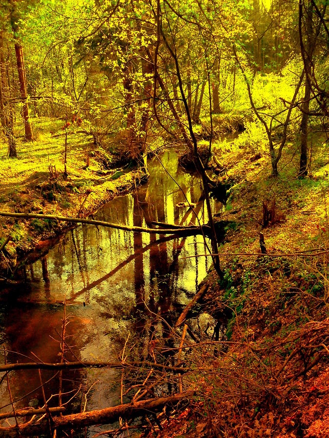 Spring on the Lubianka River by Henryk Gorecki Spring on the Lubianka River by Henryk Gorecki