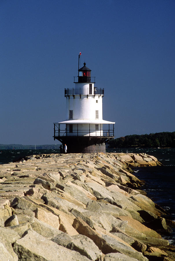 Spring Point Ledge Lighthouse, South Portland, Maine Photograph by Mark ...