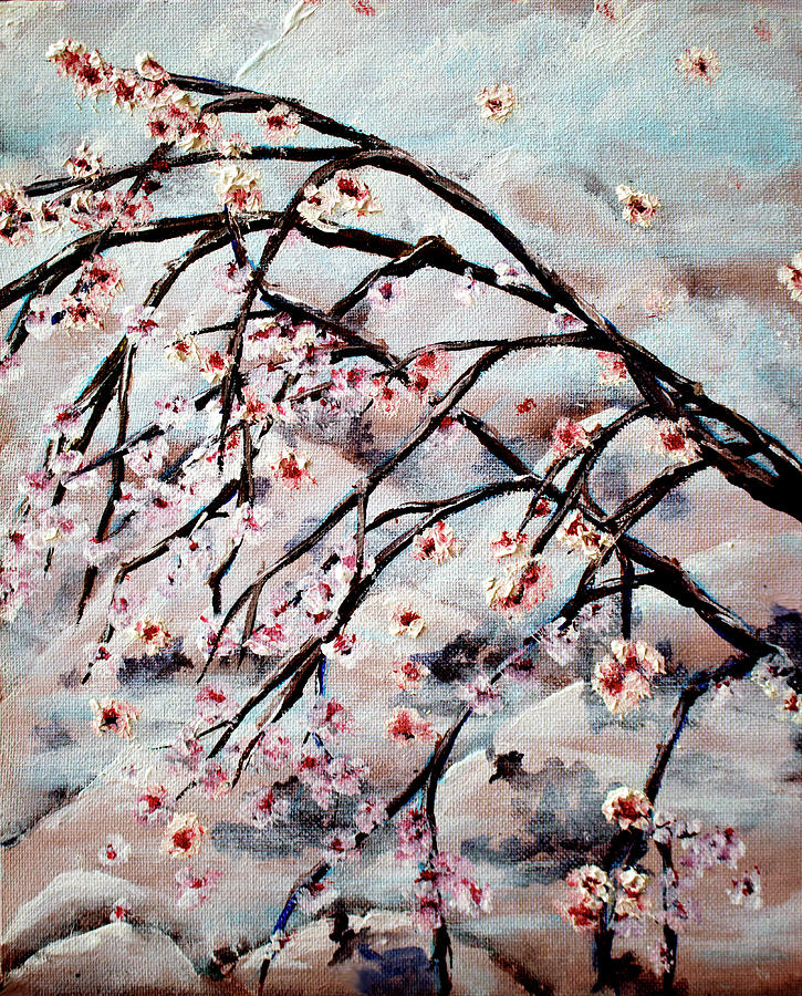 Spring Tales Painting by Medea Ioseliani