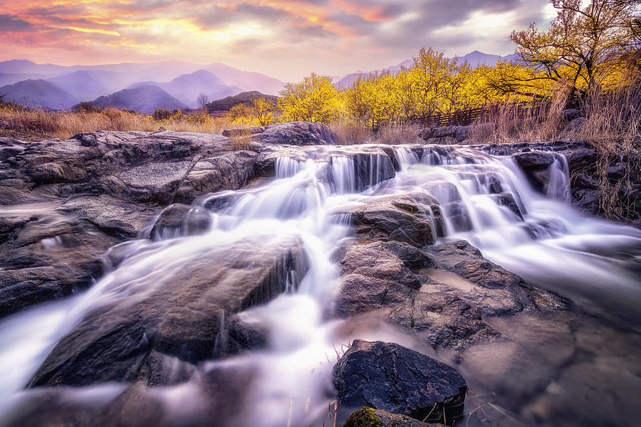 Spring Water Flows Photograph by Tiger Seo