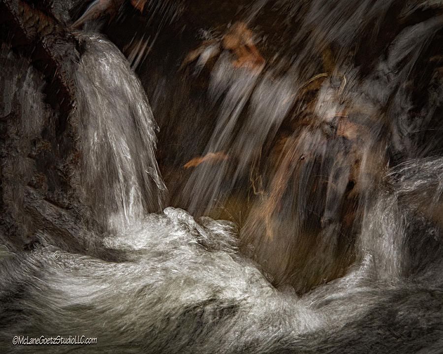 Spring Waterfall Photograph by LeeAnn McLaneGoetz McLaneGoetzStudioLLCcom