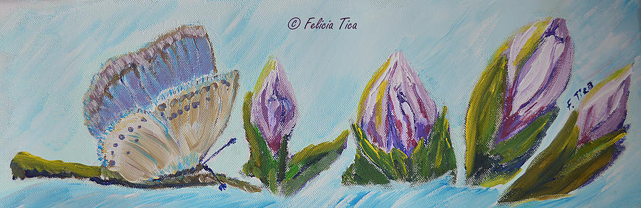 Spring Whispers Painting by Felicia Tica