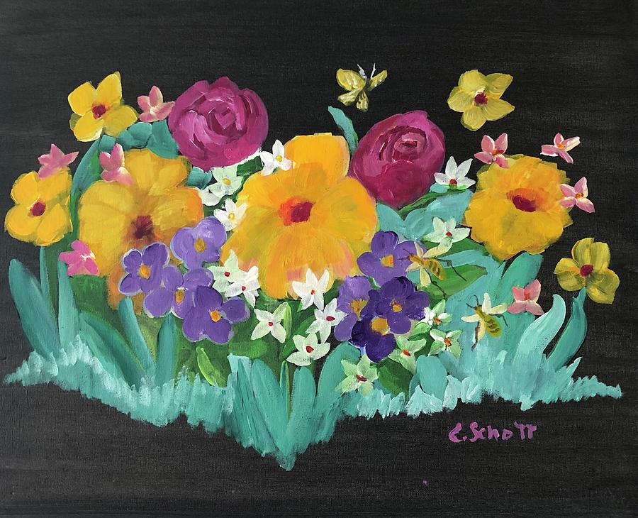 Spring Wishes Painting by Christina Schott