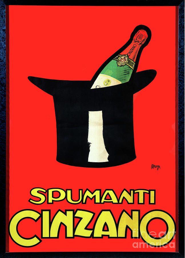 Spumanti Cinzano Drawing by Heritage Images