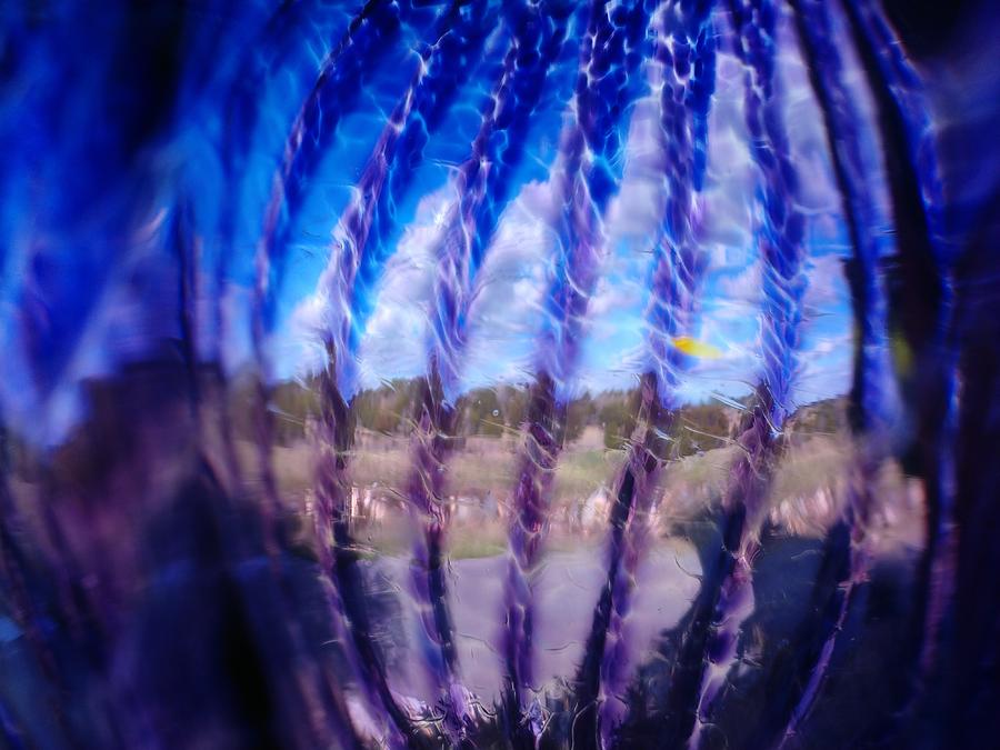 Spun, glass, reflection Digital Art by Scott S Baker