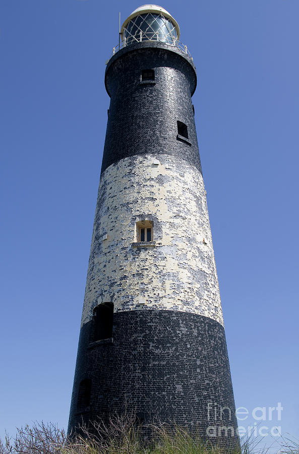Spurn Peninsula Lighthouse. East Yorkshire. Photograph by Richard Pinder