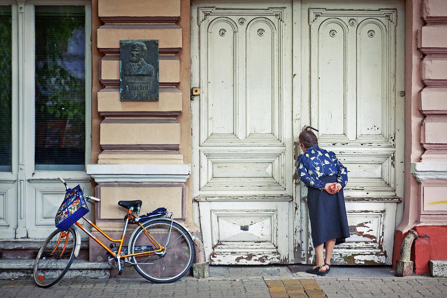 Bicycle Photograph - Spy Job by Boris Bajcetic