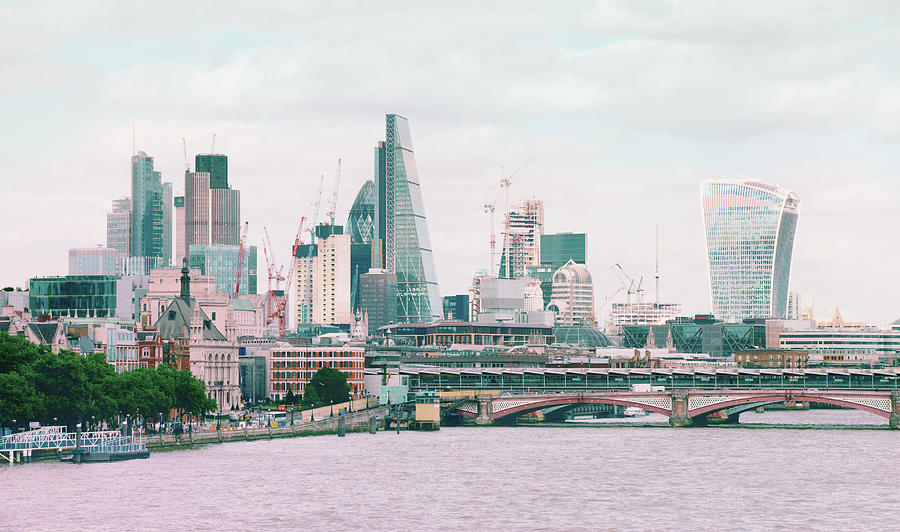 Square Mile Photograph by Iryna Goodall