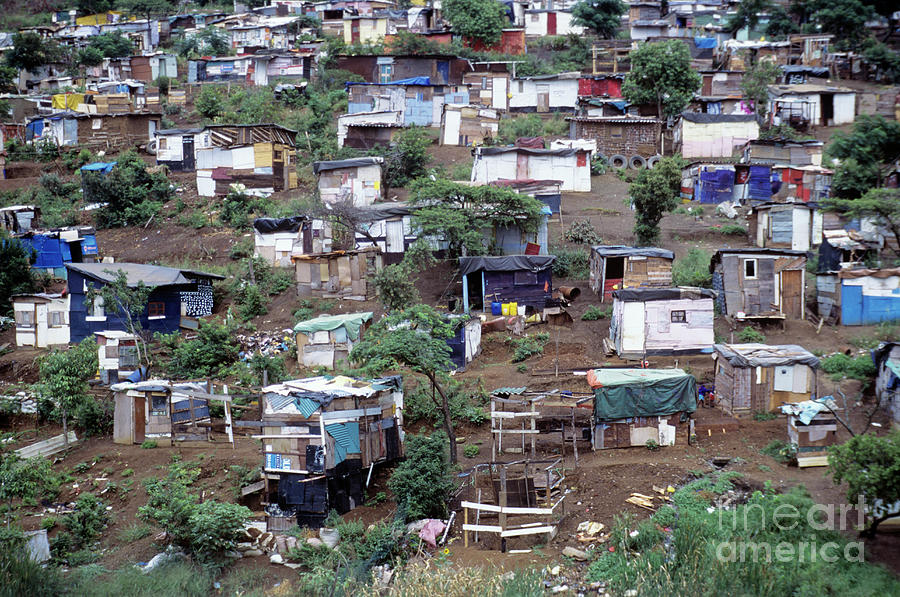 Squatter Camp Photograph by Peter Chadwick/science Photo Library