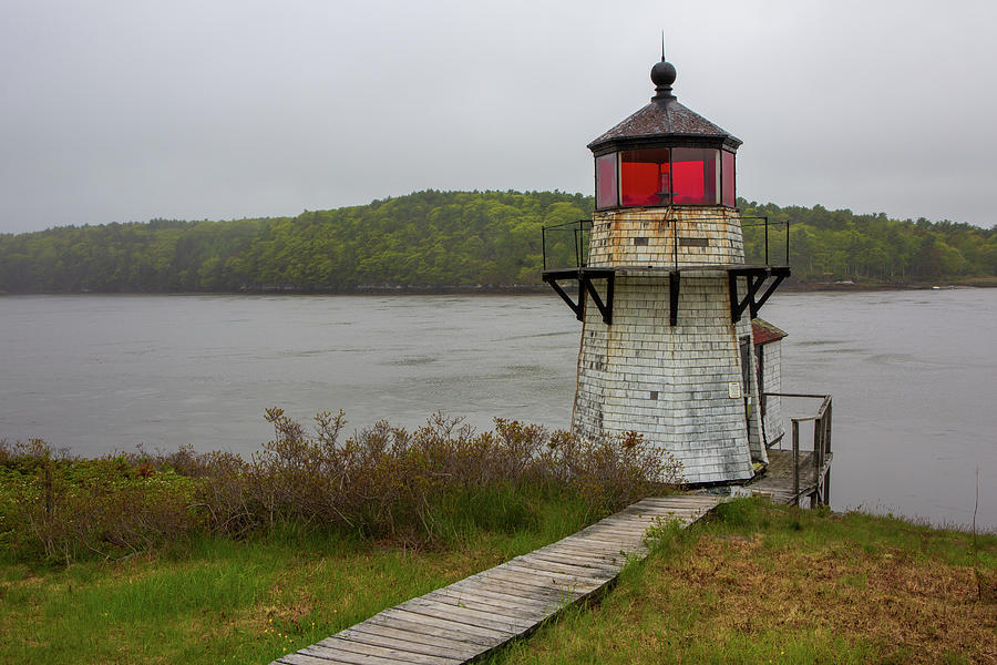 Squirrel Point Light in Arrowsic Maine by Kyle Lee Squirrel Point Light in Arrowsic Maine by Kyle Lee