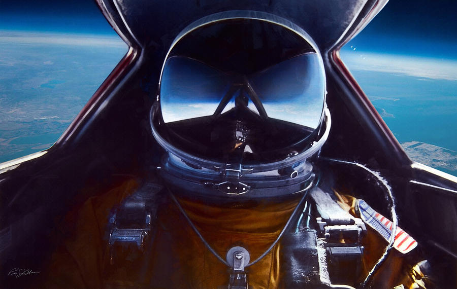Aviation Digital Art - Sr-71 Selfie by Peter Chilelli Aviation Digital Art - Sr-71 Selfie by Peter Chilelli