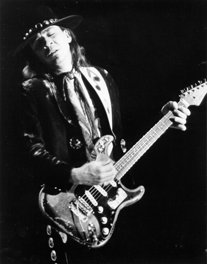 Srv Performing In Davis Photograph by Larry Hulst
