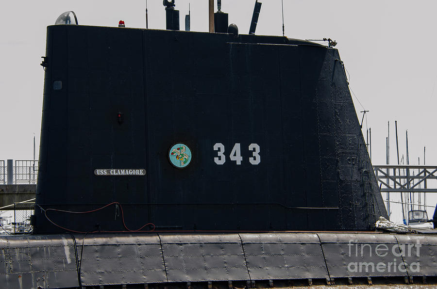 SS-343 US Navy Clamagore Diesel Submarine Photograph by Dale Powell