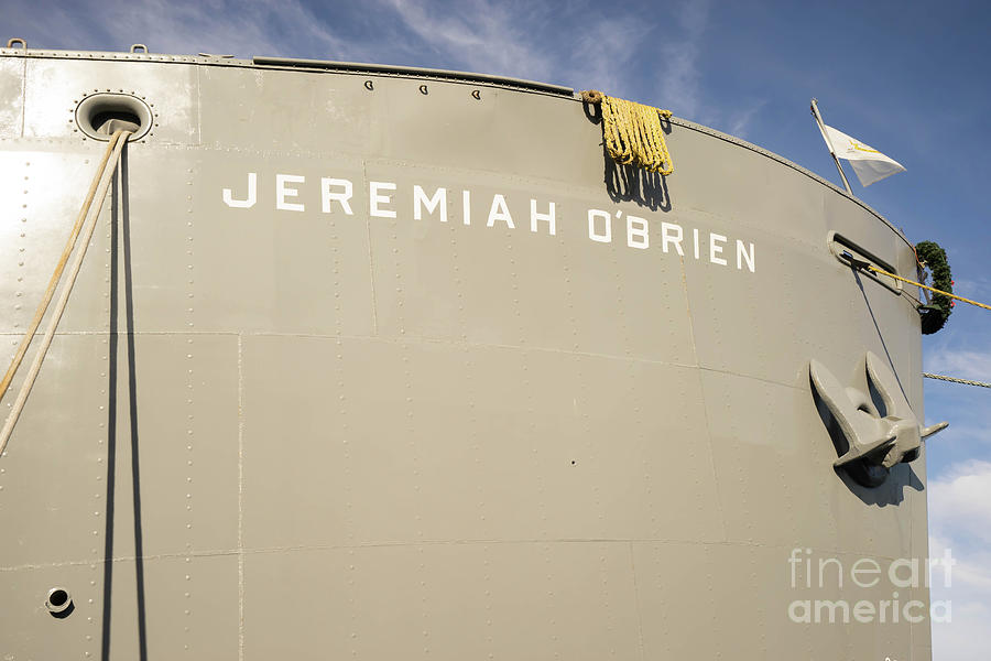 SS Jeremiah Obrien Liberty Ship At San Francisco Fishermans Wharf DSC6871 Photograph by Wingsdomain Art and Photography