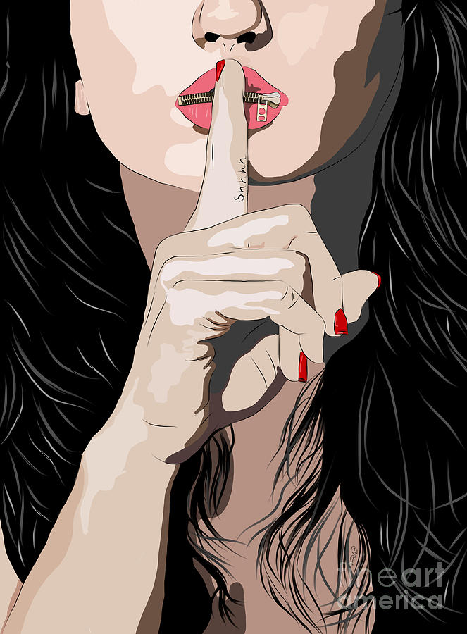 Sshhh  Digital Art by Bless Misra