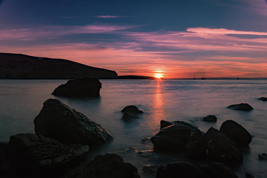 Sunset at Balandra Beach 2 Photograph by Silvia Marcoschamer