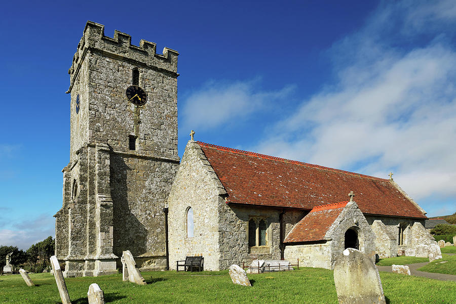 St Andrews Church, Chale, Isle of Wight Photograph by Rod Johnson
