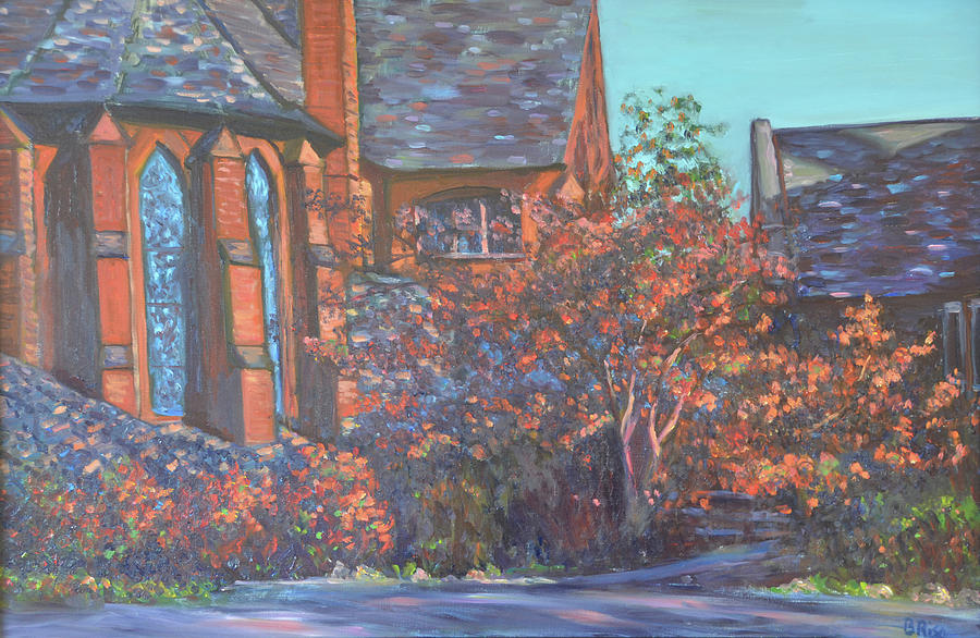 St. Anns Church Painting by Beth Riso