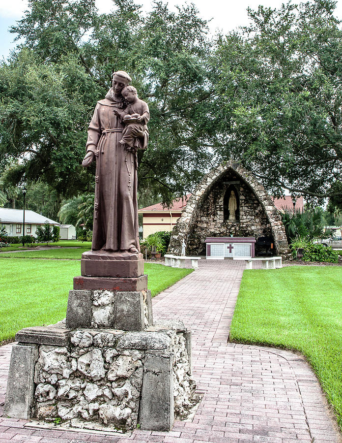 St. Anthony Of Padua Grotto Photograph