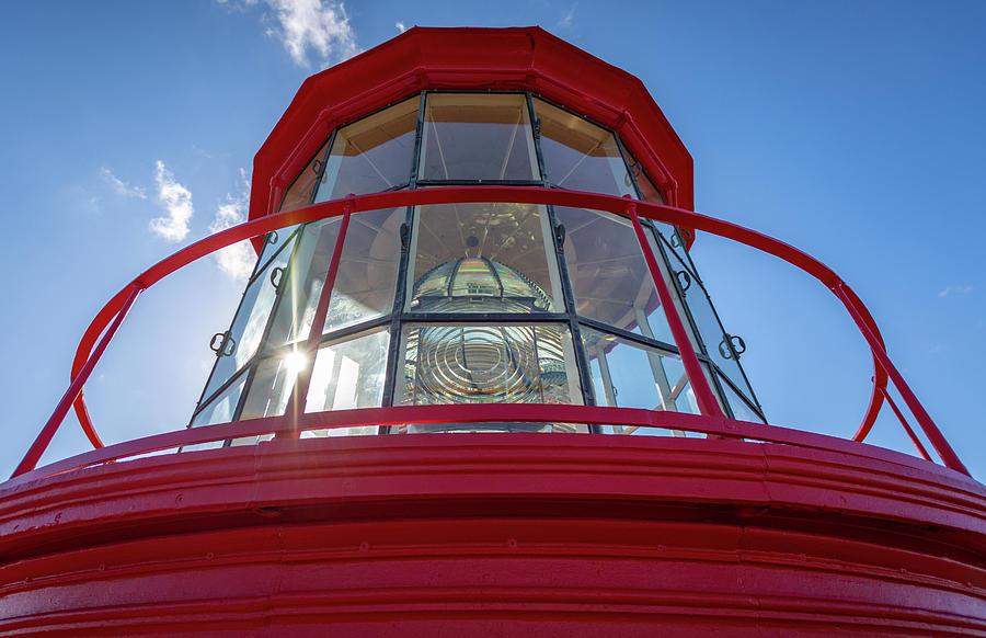 St Augustine Lighthouse Beacon Photograph by David Hart