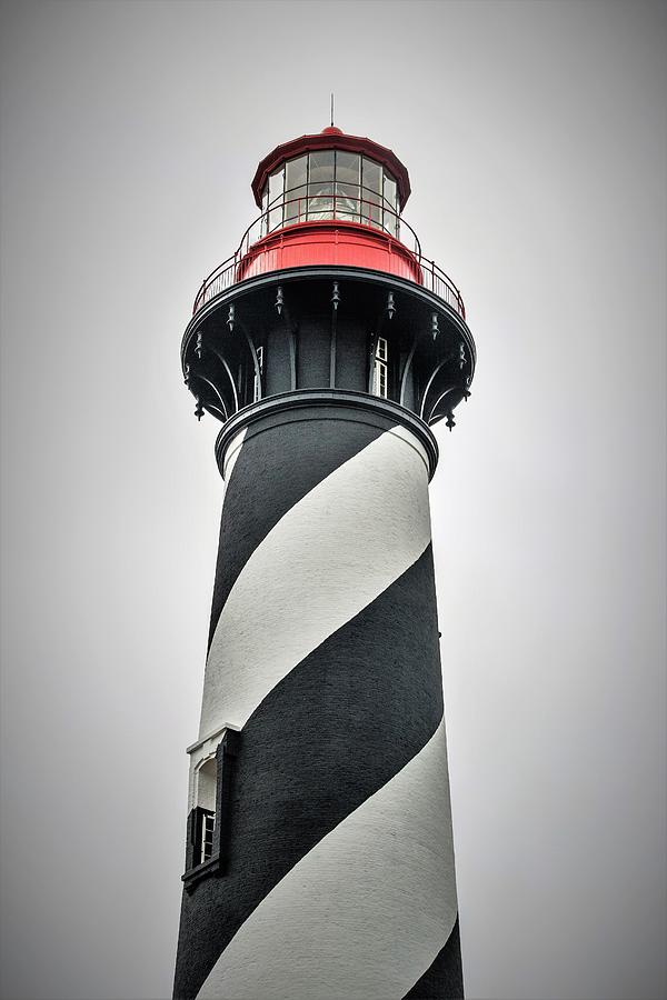 St. Augustine Lighthouse Photograph by Mary Ann Artz