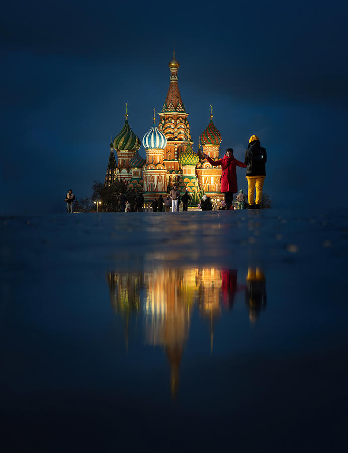 St. Basil\s Cathedral Photograph by Oles Paritskiy
