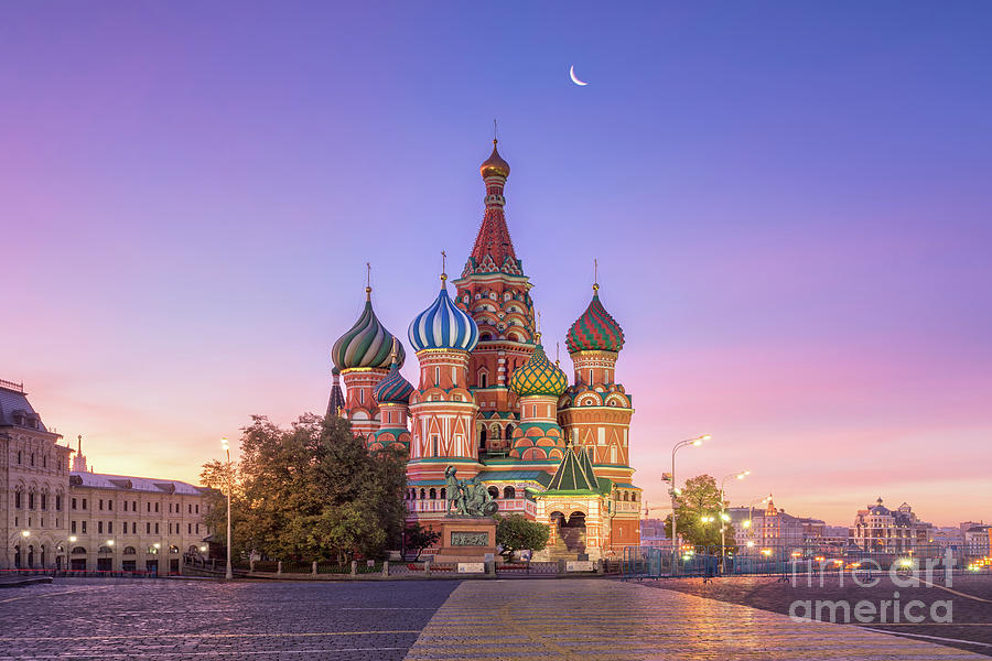 St. Basils Cathedral Photograph by Skadr