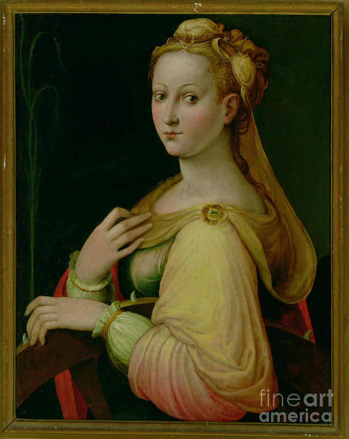 St. Catherine Of Alexandria Painting by Barbara Longhi - Fine Art America
