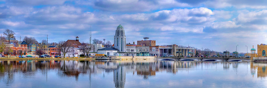St. Charles Municipal Building, Fox Photograph by Panoramic Images