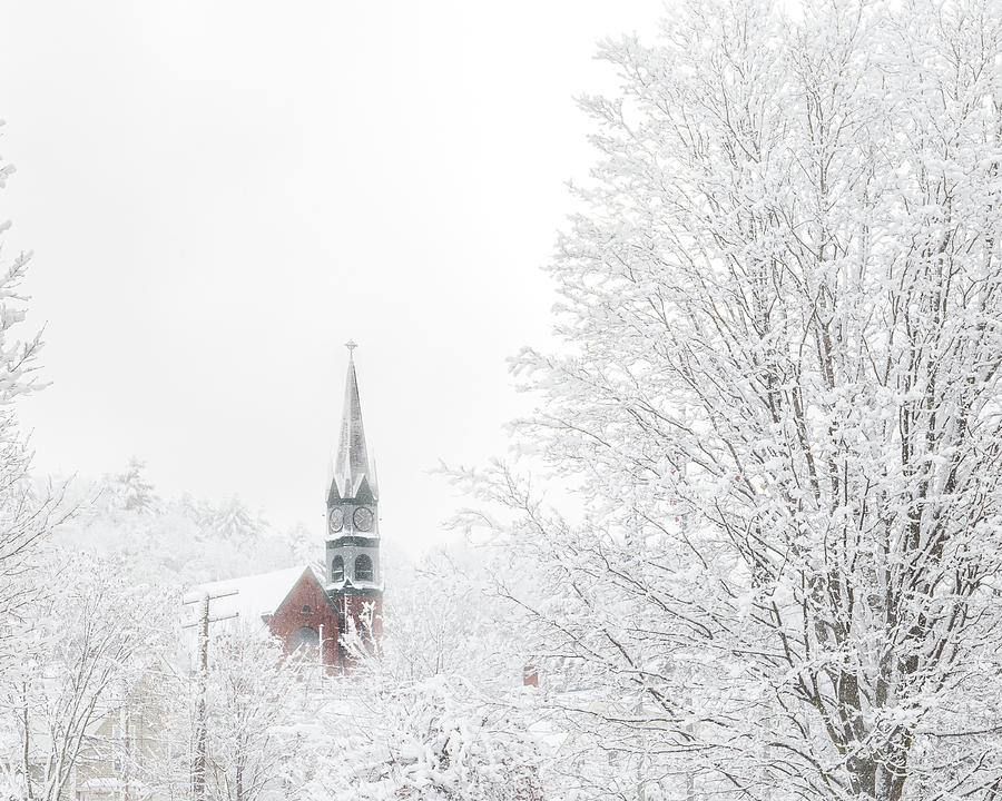 St Elizabeth Snow Photograph by Tim Kirchoff
