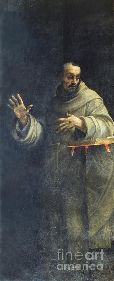 St Francis Of Assisi C 1510s 20s Painting By Sebastiano Del Piombo   St Francis Of Assisi C1510s 20s Sebastiano Del Piombo 