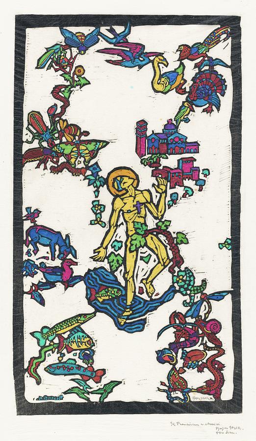 St. Franciscus V. Assisi Painting by Reijer Stolk St. Franciscus V. Assisi Painting by Reijer Stolk