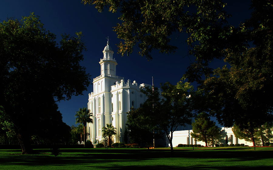 St. George Utah Temple Photograph by Nathan Abbott