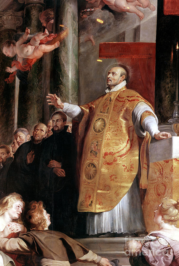 St Ignatius Of Loyola, 16th Century Drawing by Print Collector