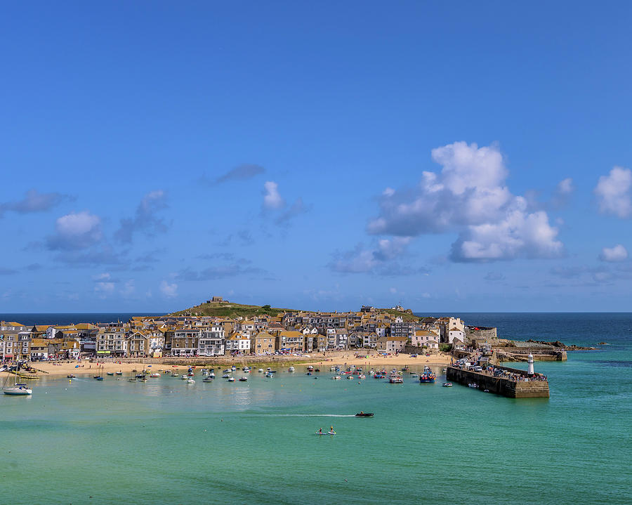 St Ives Cornwall - General view by Eddy Kinol St Ives Cornwall - General view by Eddy Kinol