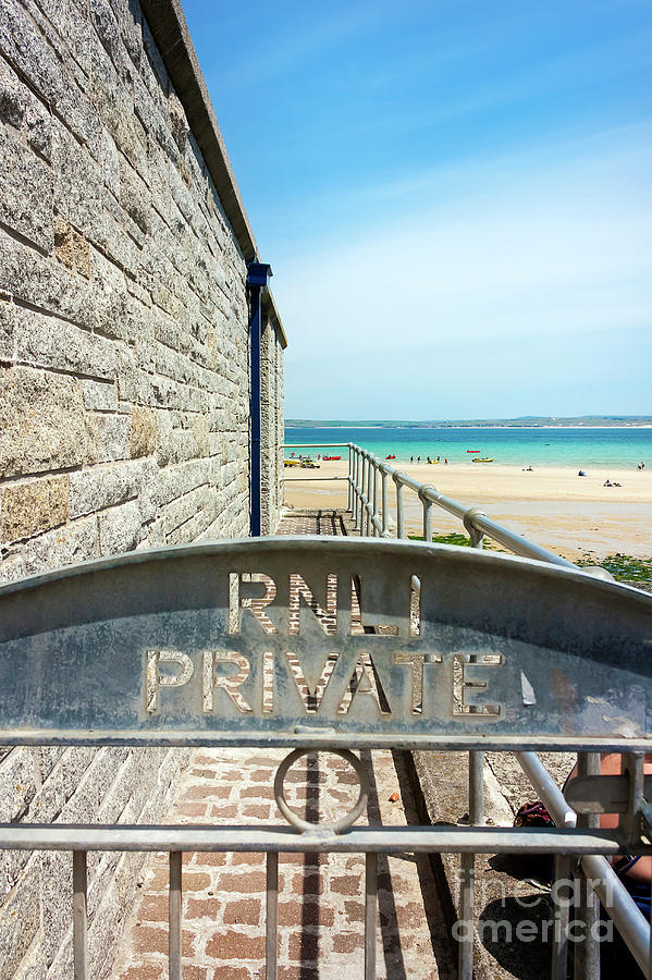 St Ives Royal National Lifeboat Institution Photograph by Terri Waters