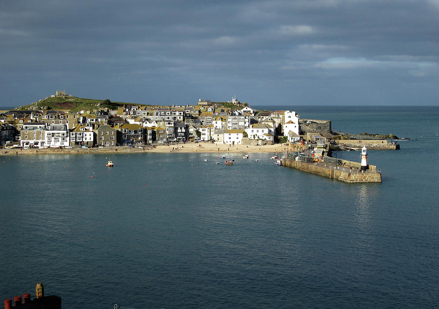 St Ives waterfront Photograph by Martin Smith