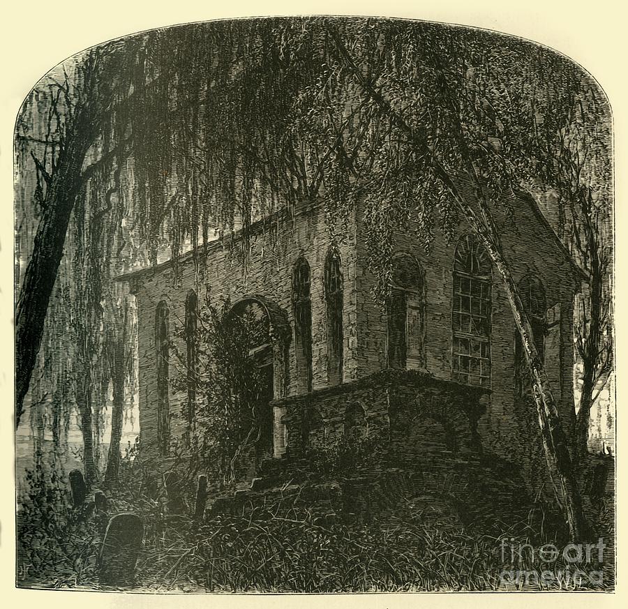 St Jamess Church Drawing by Print Collector