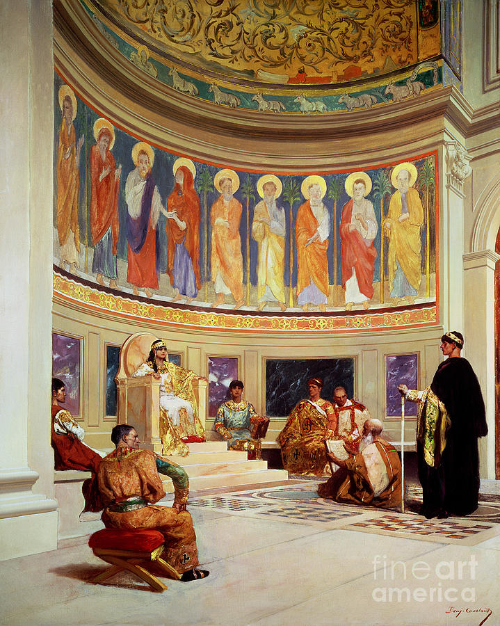 Saint Painting - St John Chrysostom by Constant