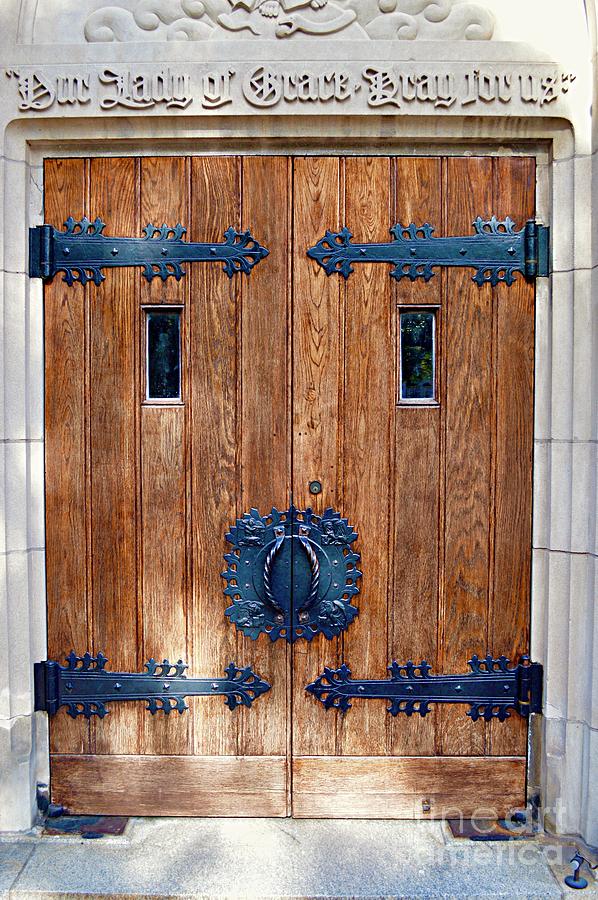 St. Johns Cathedrals Door Photograph