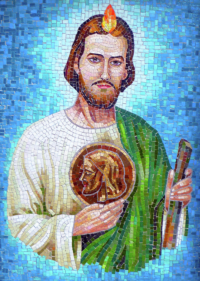 St Jude Photograph - St Jude Pray For Us by Munir Alawi